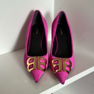 Balenciaga BB Pumps in Pink